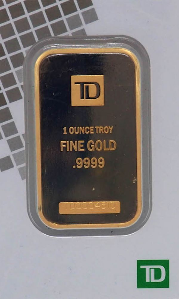 1 Oz Gold Metalor Bar -  Metalor Switzerland - Gold Bar Toronto